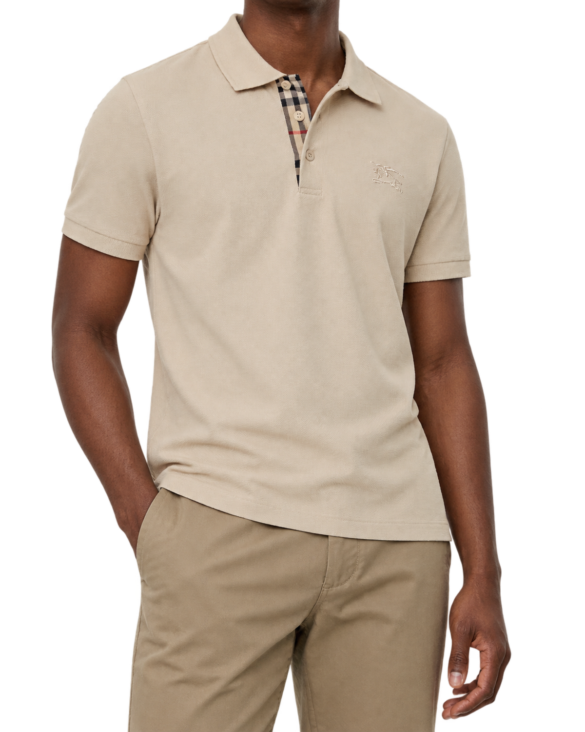 Burberry cotton polo shirt
