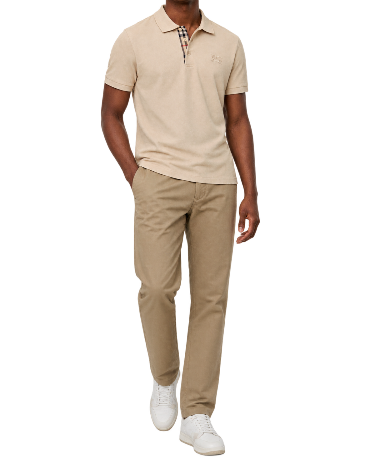 Burberry cotton polo shirt