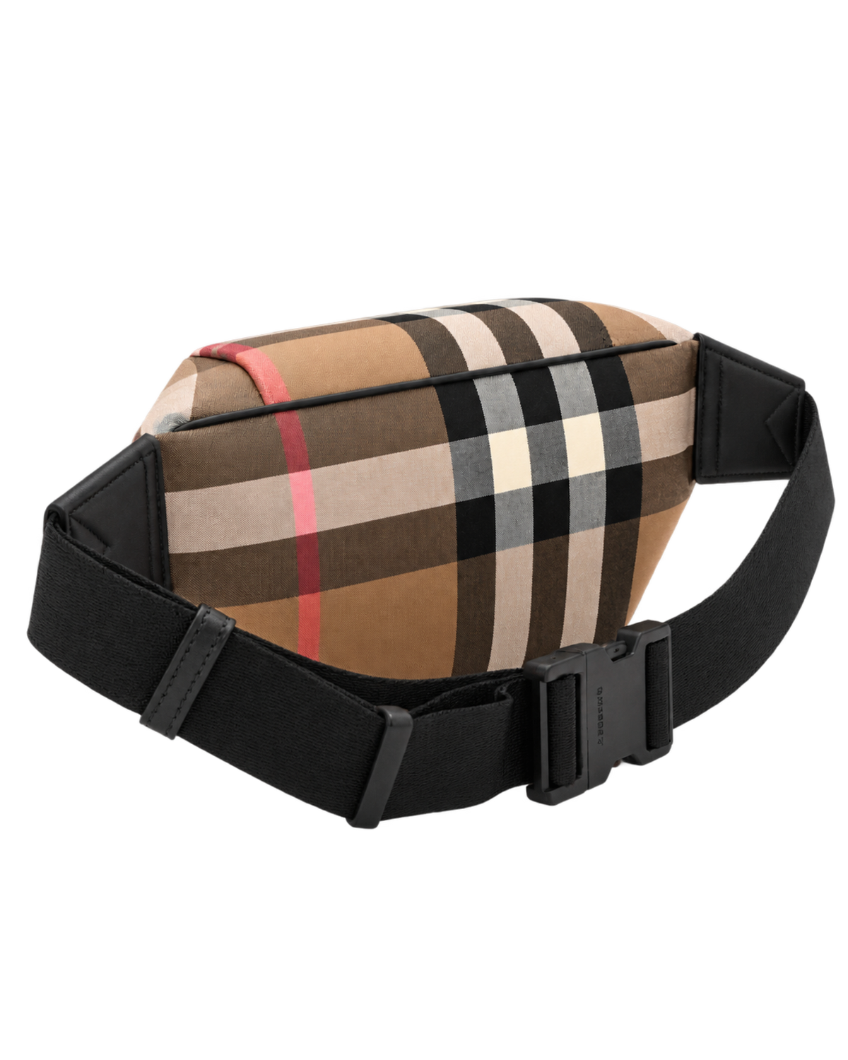 Burberry IP Check Sonny Bum Bag Taupe Brown