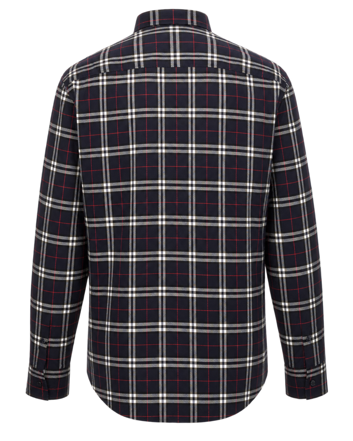 Burberry Navy Check Shirt