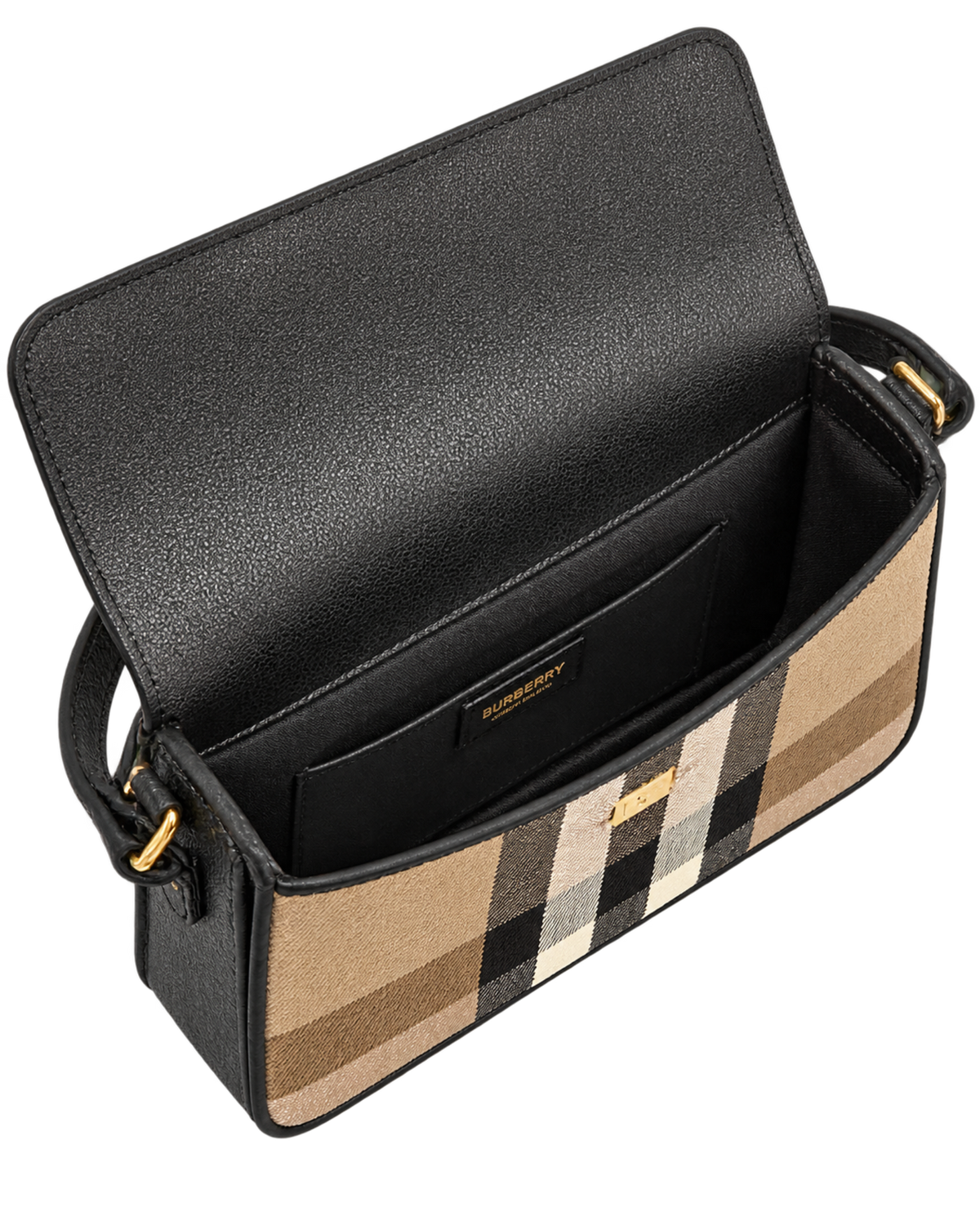 Burberry 'New Hampshire' Leather Shoulder Bag