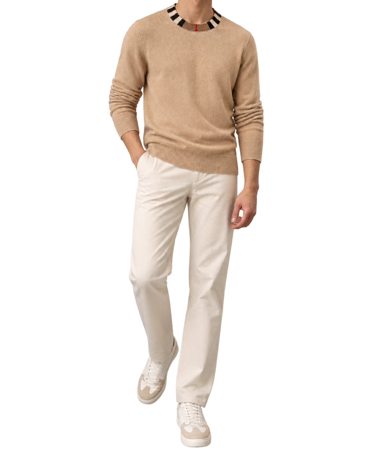 Burberry "Noland" Knitted Wool/Cashmere Jumper