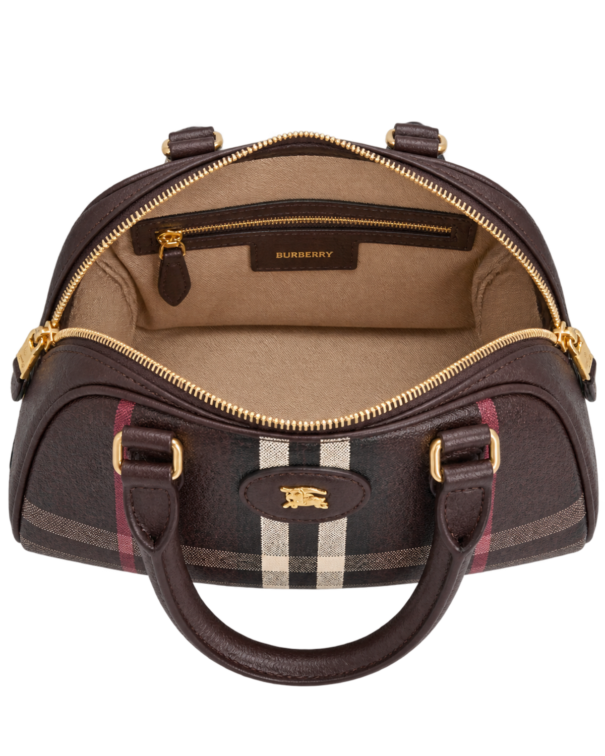 Burberry Pochette - Rosso Mahogany