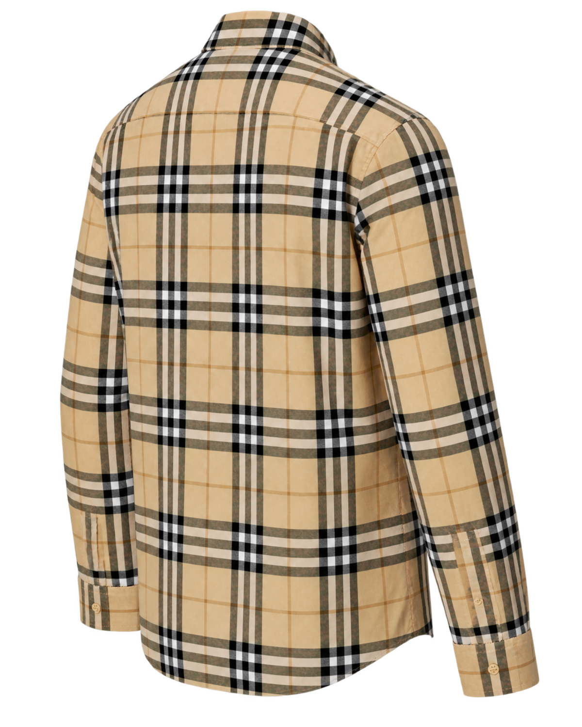Burberry Slm Fit Check Cotton Shirt