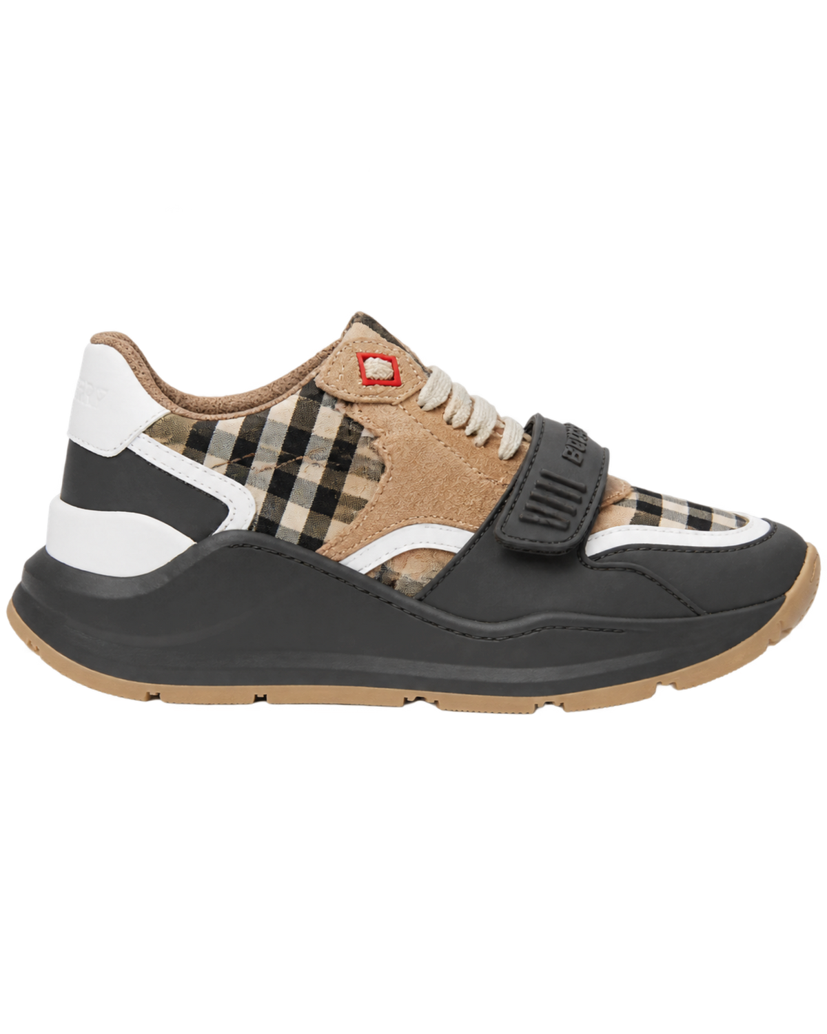 Burberry Tan & Grey Ramsey Sneaker