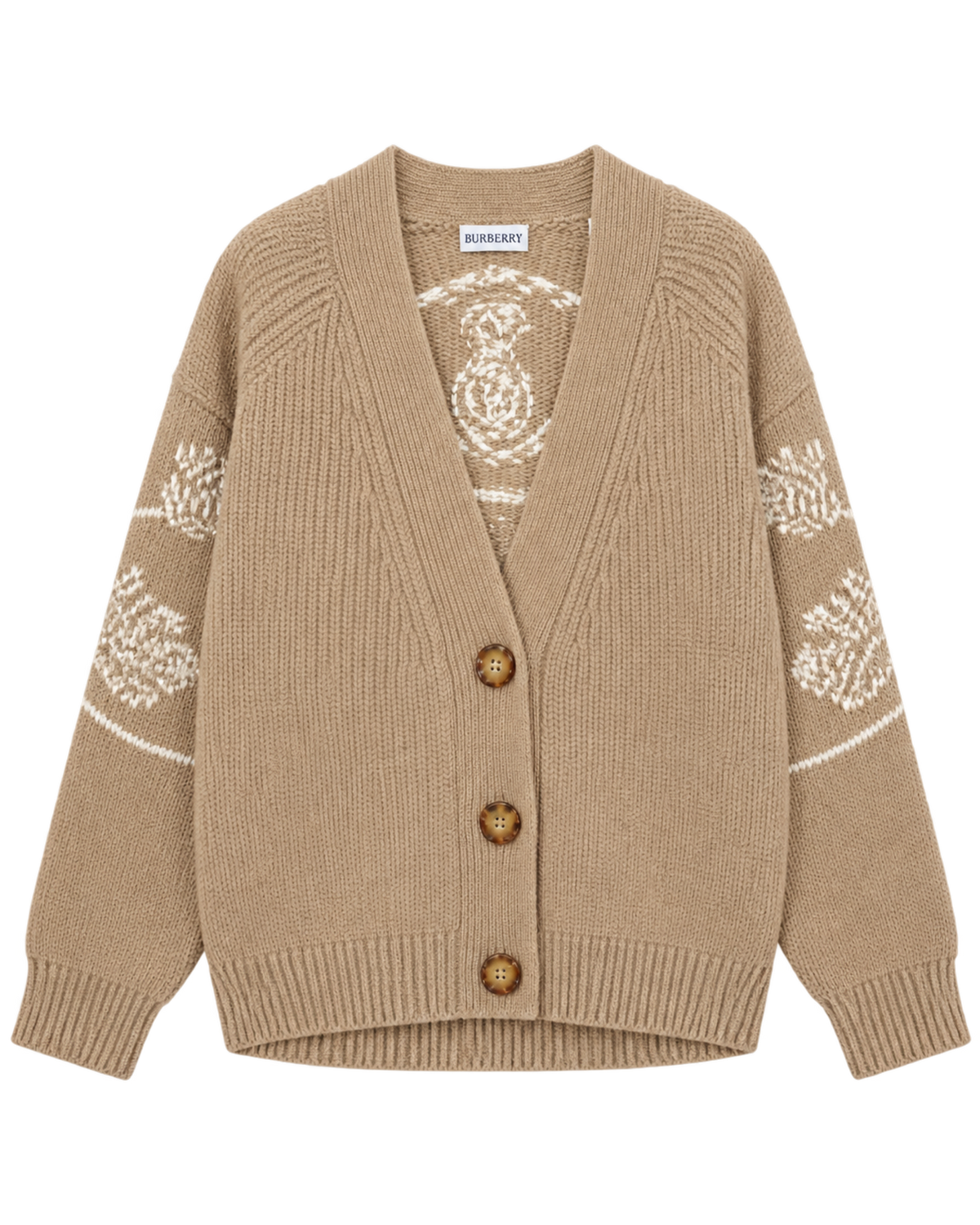Burberry V-neck knit cardigan