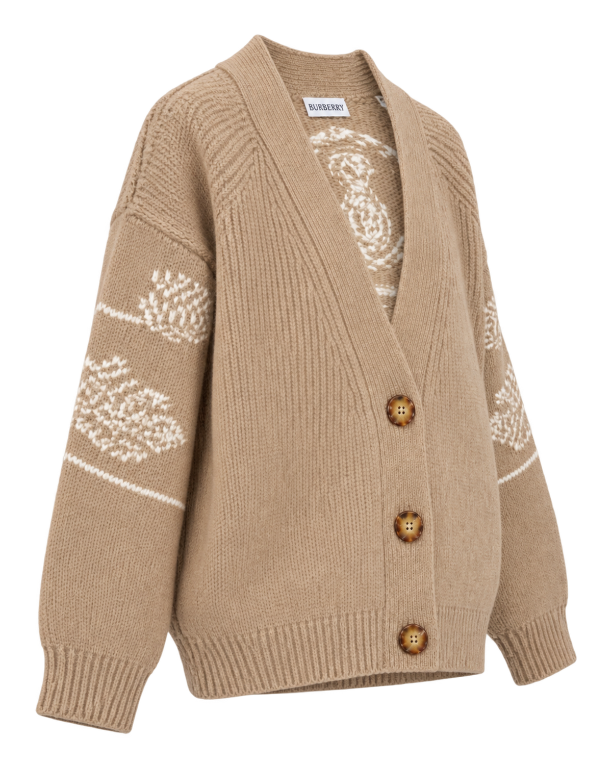 Burberry V-neck knit cardigan