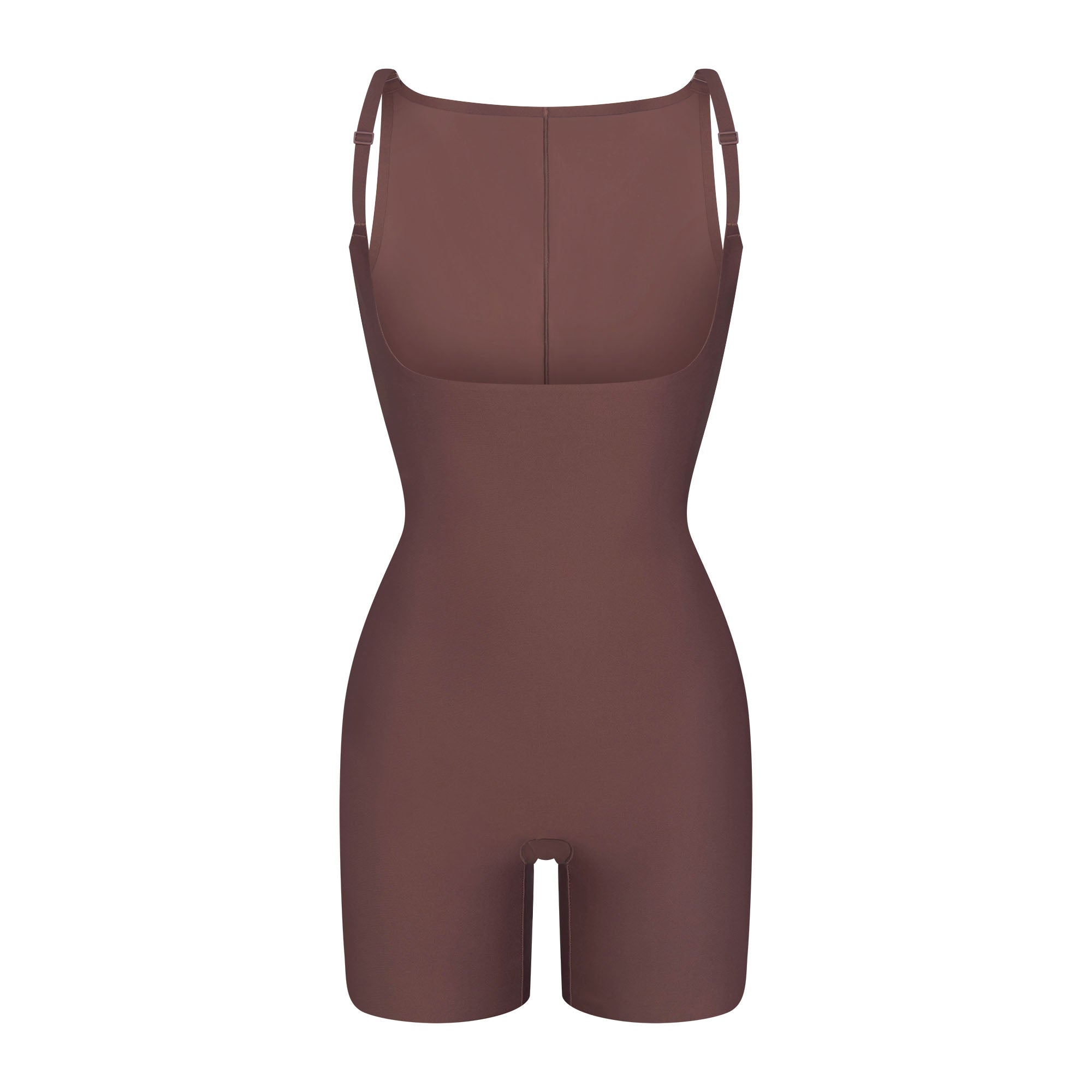 Skims Body Core Sculpt Back Smoothing Open Bust Mid Thigh Bodysuit