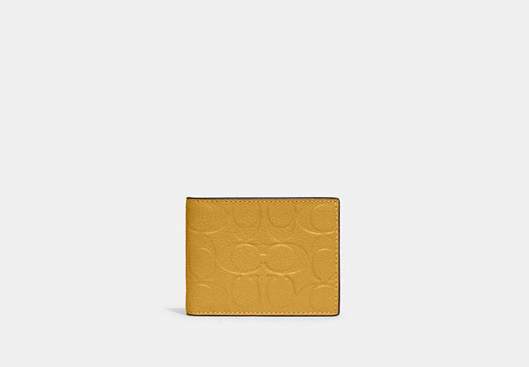 Slim Billfold Wallet In Signature Leather