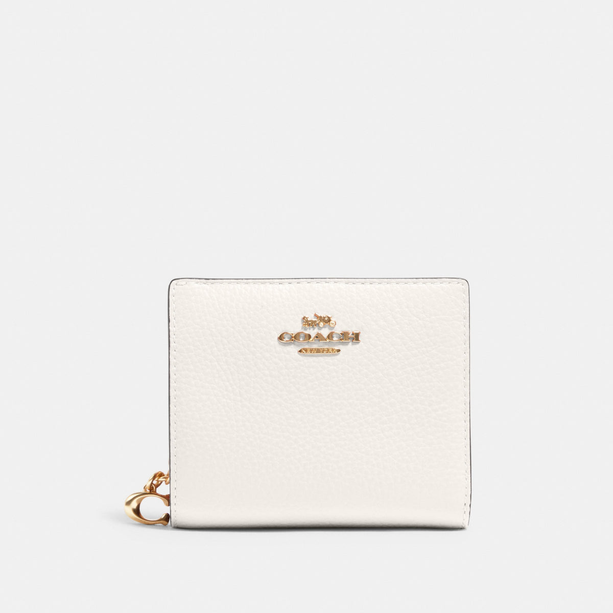 Snap Wallet In Signature Denim
