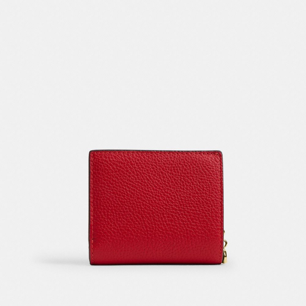 Snap Wallet With Cherry Print