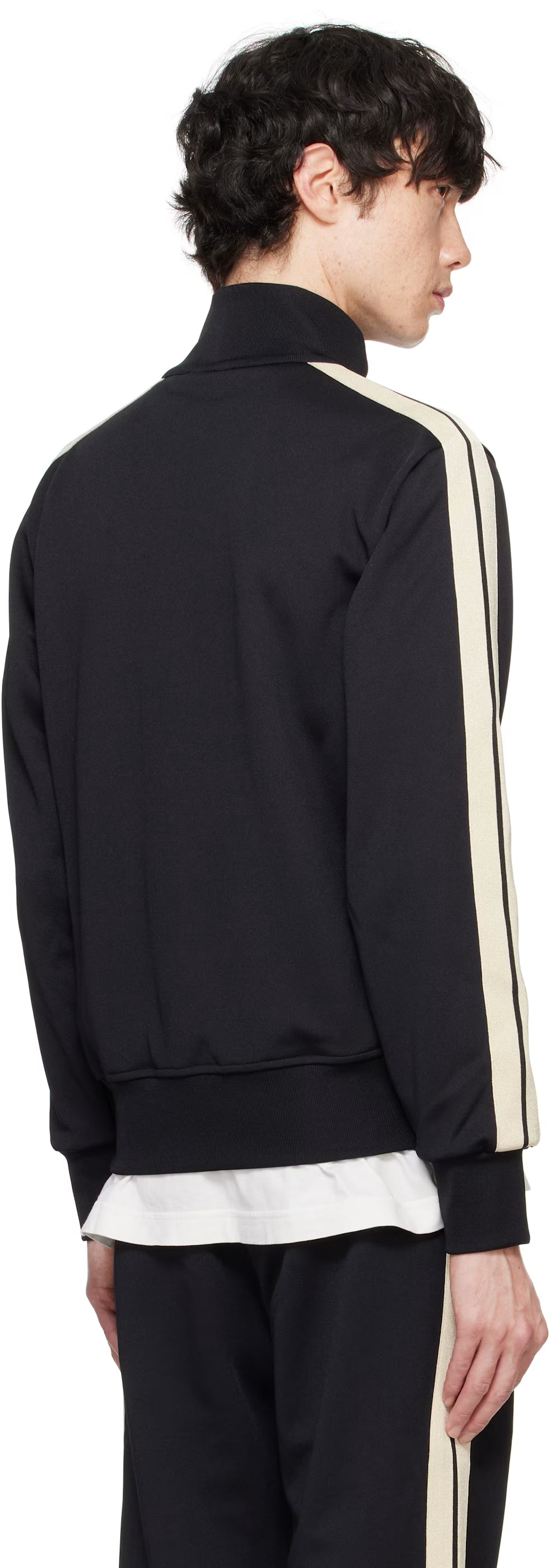 Black Classic Logo Track Jacket