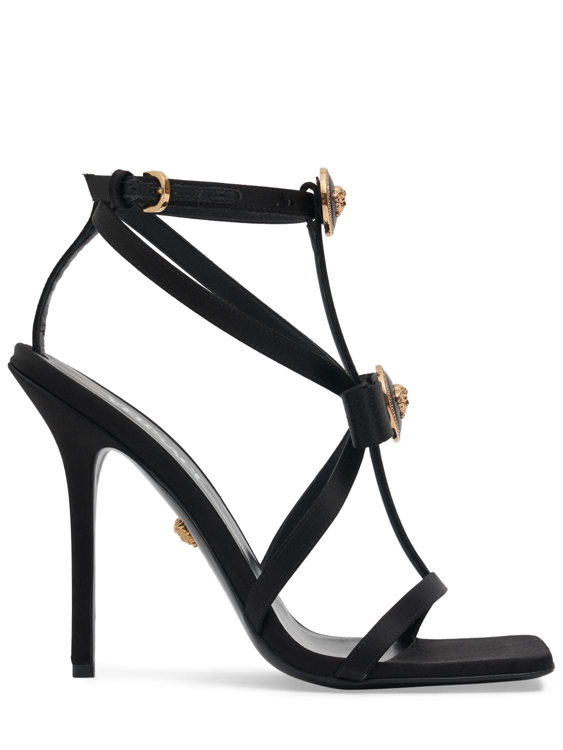 Versace Versace 110mm Satin sandals - Heels | Shop From The Mirage