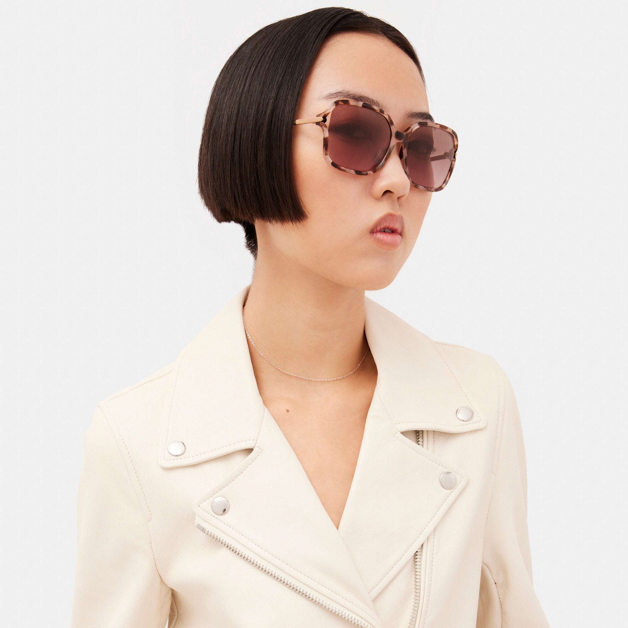 Metal Square Sunglasses