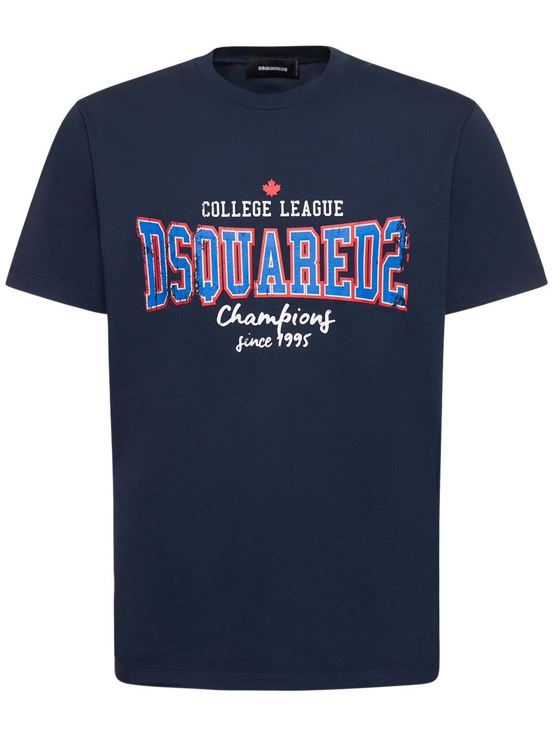 Dsquared2 Dsquared2 Logo printed cotton t-shirt - Size: L T-Shirts | Shop From The Mirage