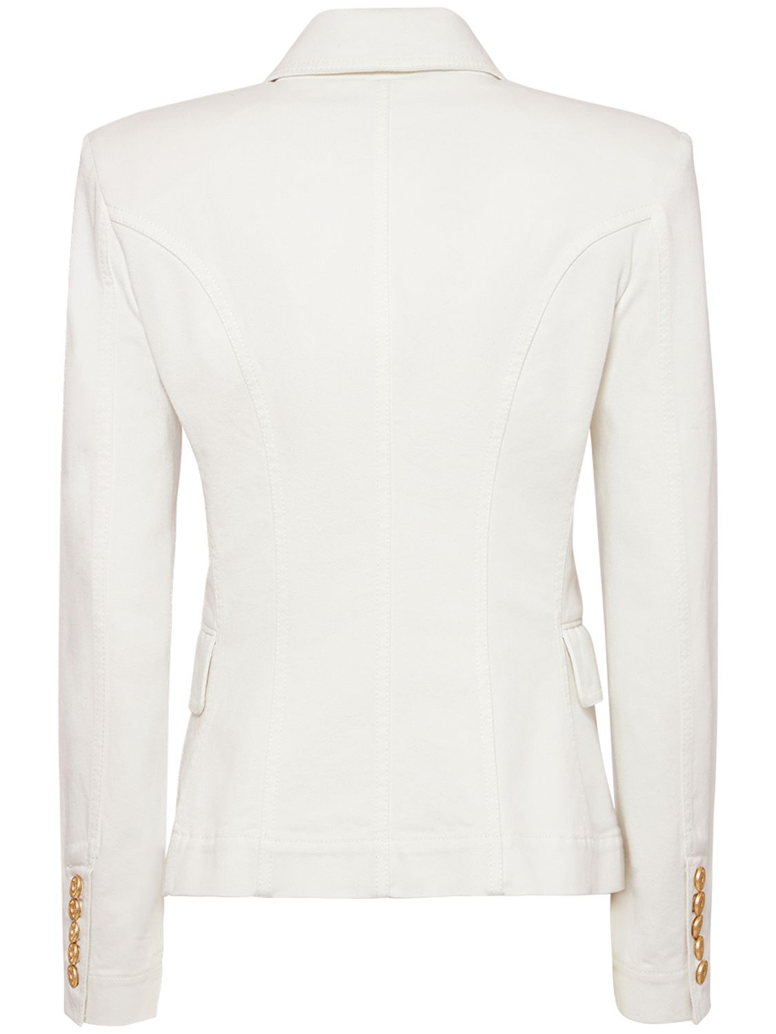 Balmain Balmain Double breast denim jacket - Size: S Jackets | Shop From The Mirage