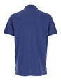 Polo ralph lauren "Custom Slim Fit" Blue Polo Shirt with Pony Detail on the Front in Cotton Piquet Man