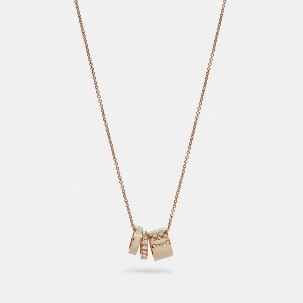 Signature Enamel Necklace