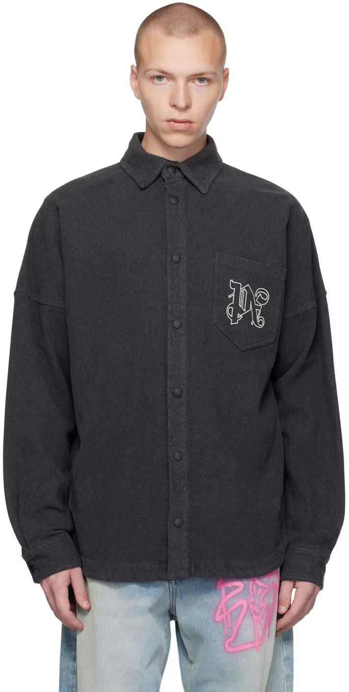 Gray Monogram Shirt