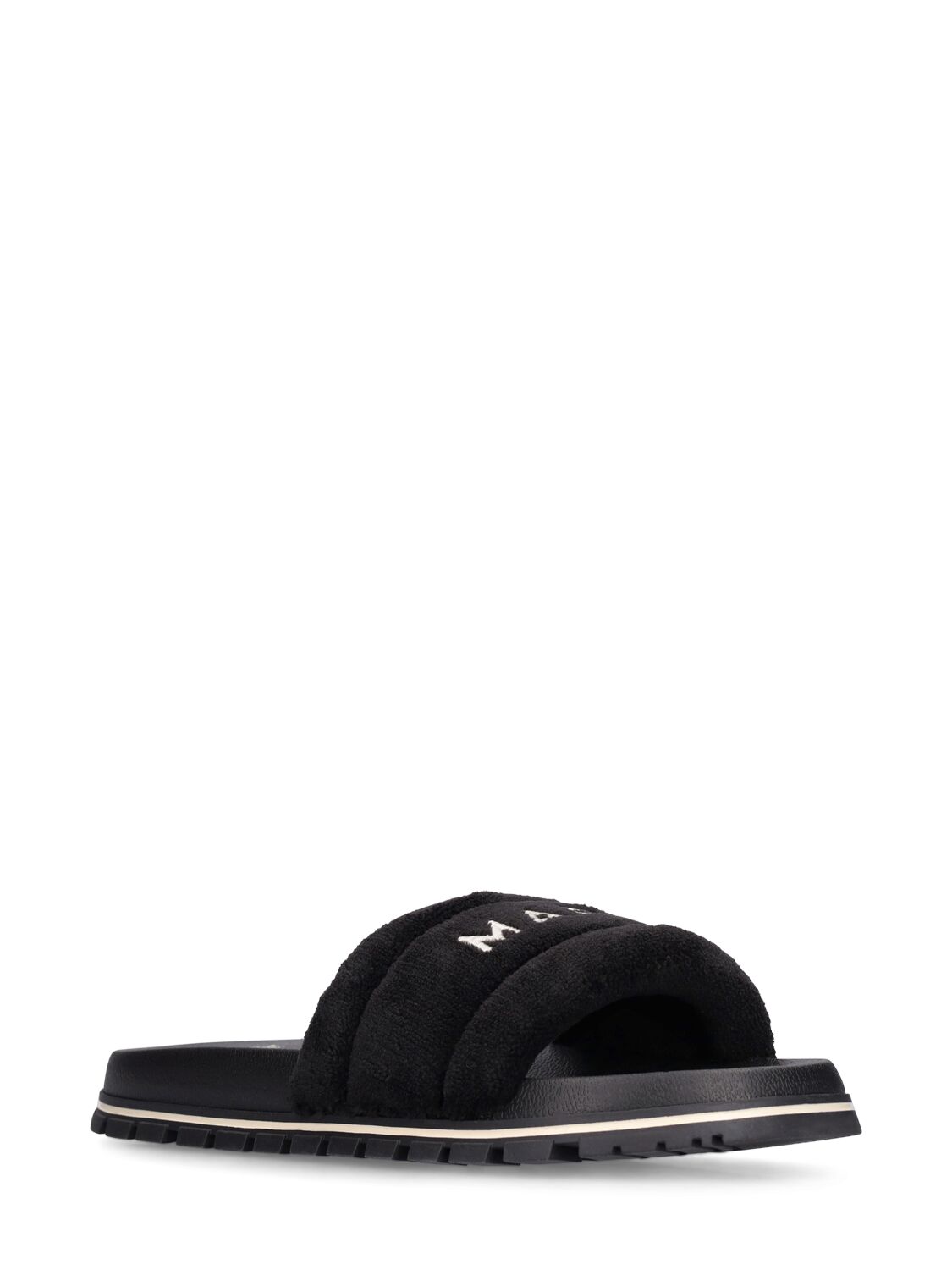 Marc Jacobs Marc Jacobs Terry faux shearling sandals - Size: UK 2 Sandals | Shop From The Mirage