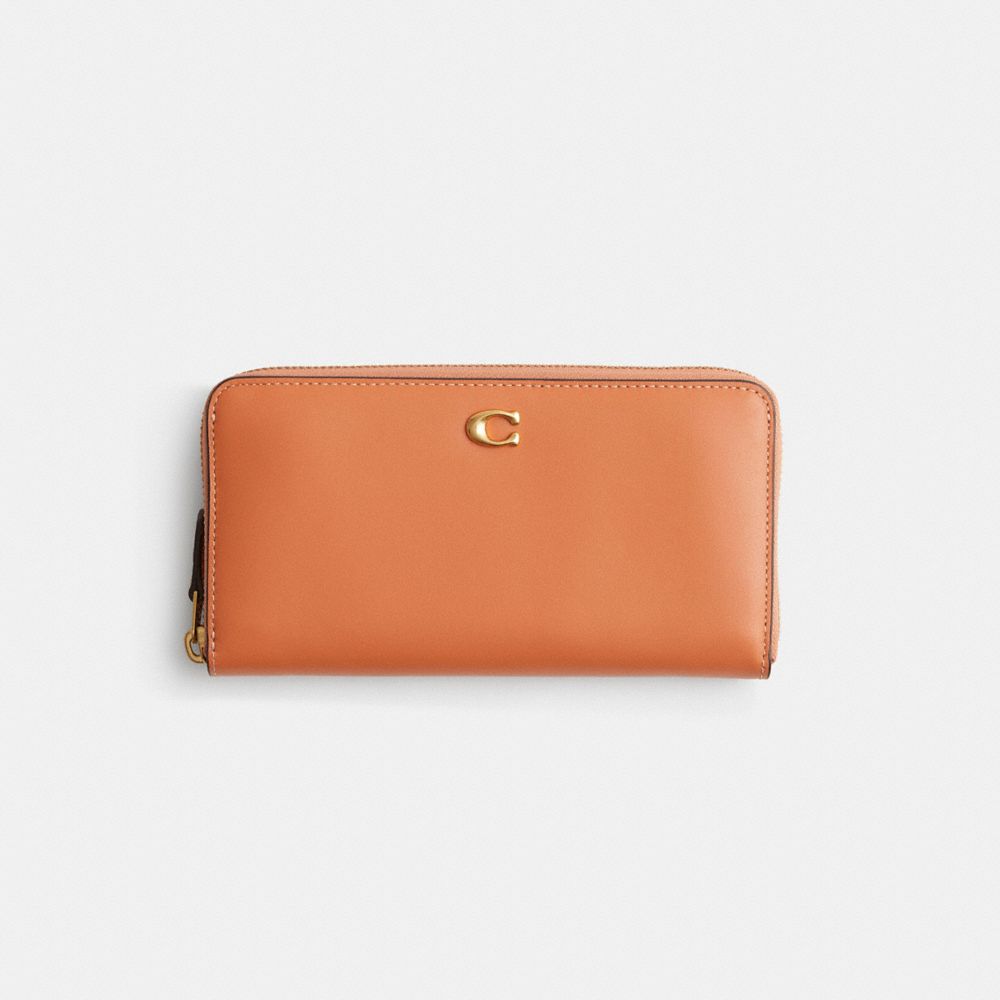 Restored Accordion Zip Wallet