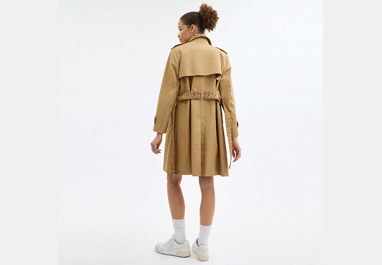 Trench With Signature Piping