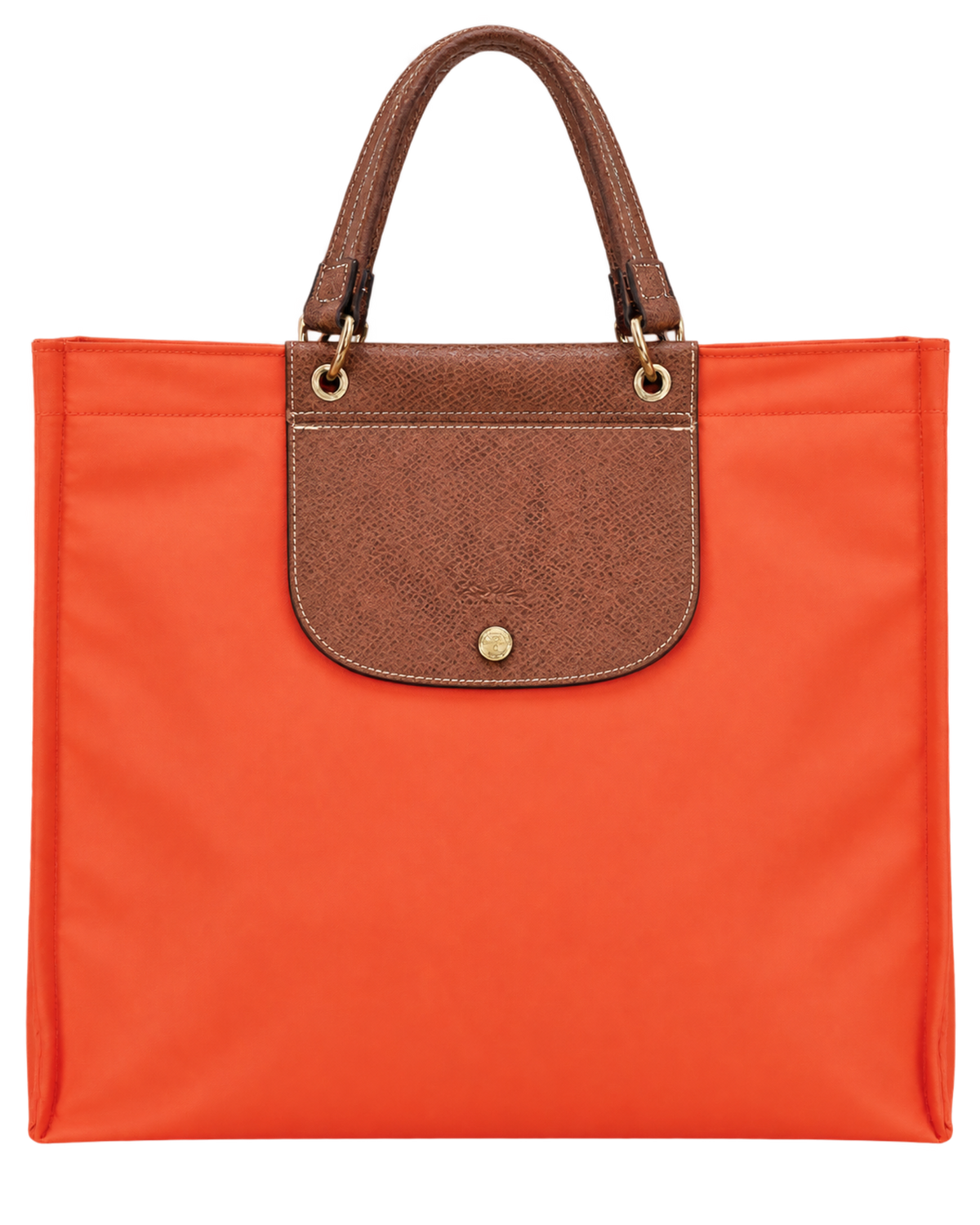 Cabas Longchamp L Tote Bag Carrot - Canvas