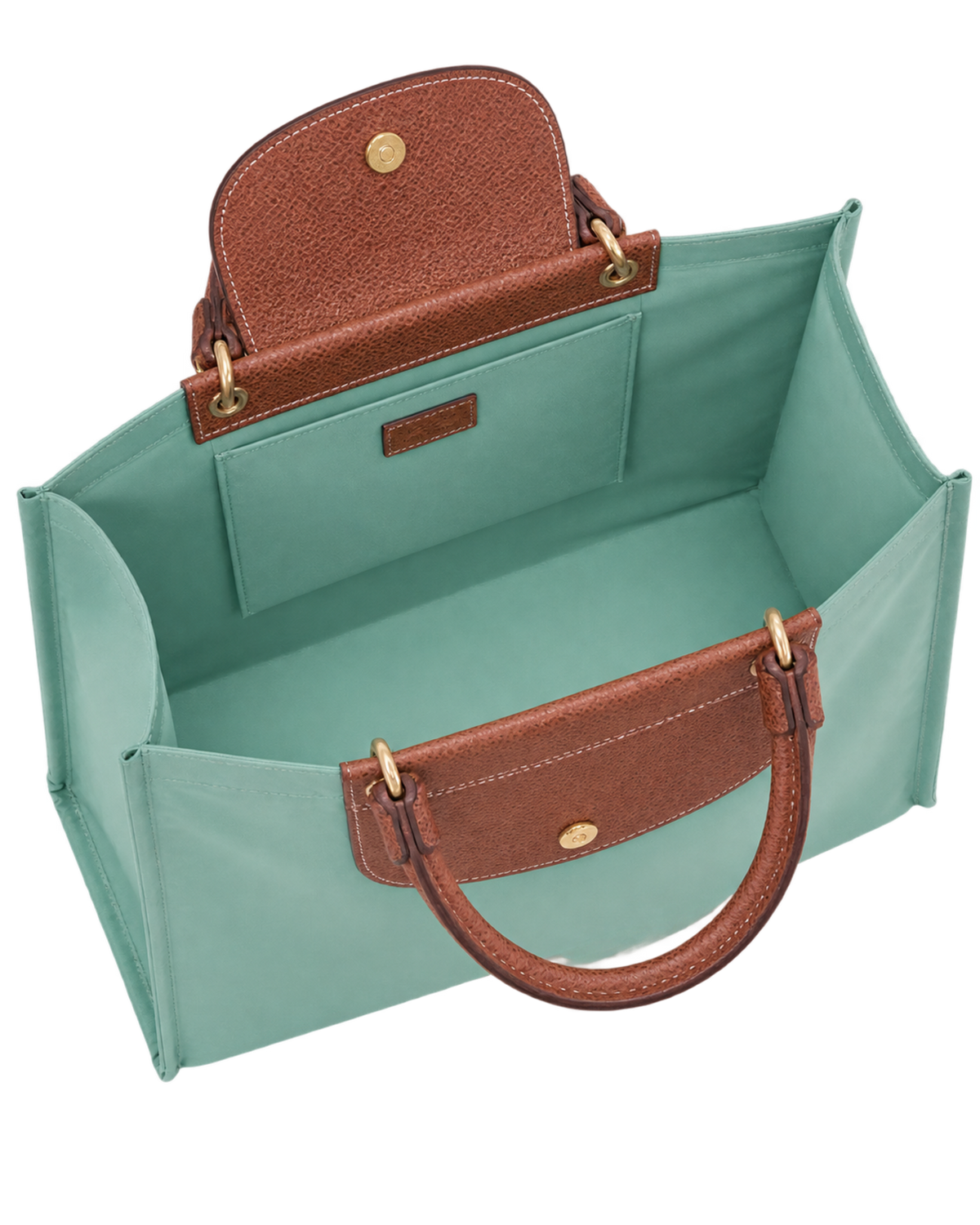 Cabas Longchamp L Tote Bag Vervain - Canvas