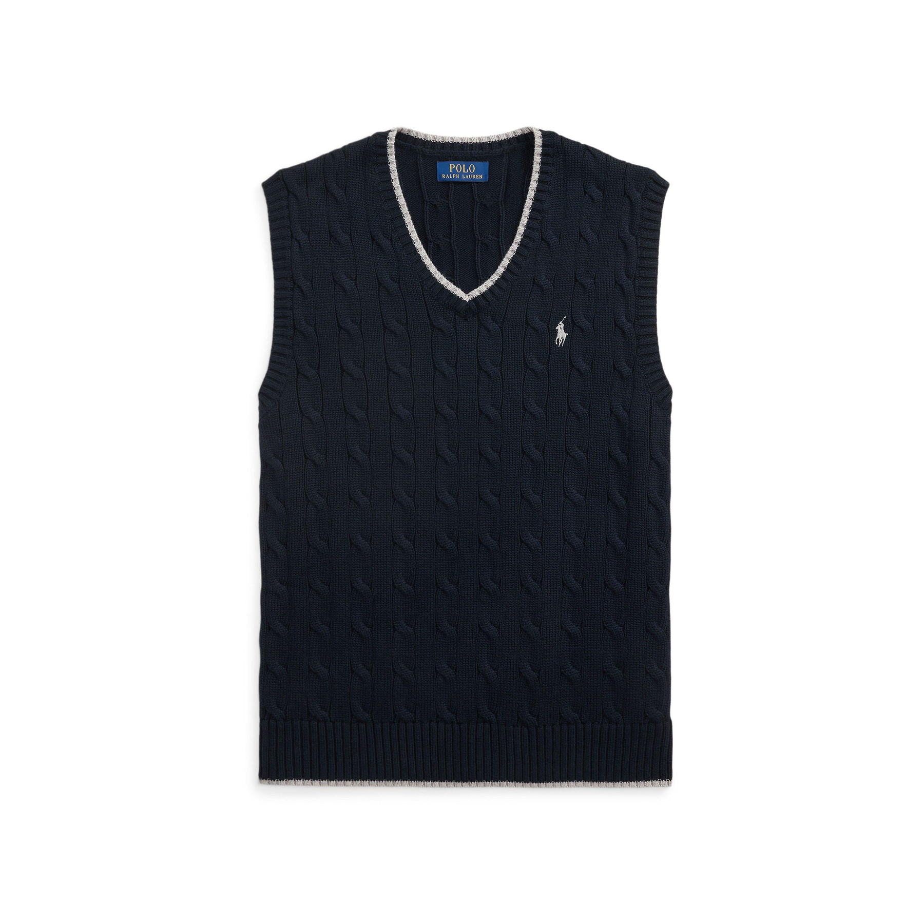 Cable Knit Sweater Vest