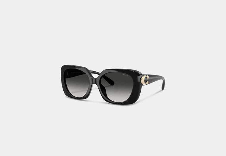 Maxi Sculpted C Oversized Square Sunglasses