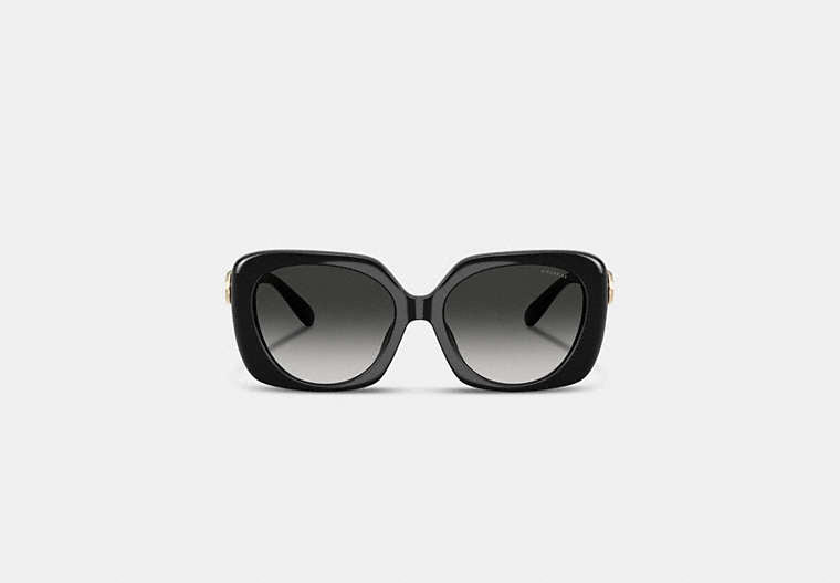 Maxi Sculpted C Oversized Square Sunglasses