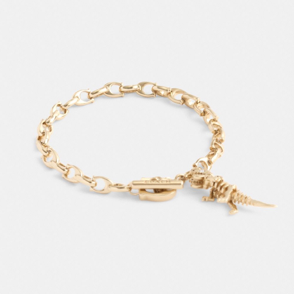 Skeletal Rexy Signature Chain Bracelet