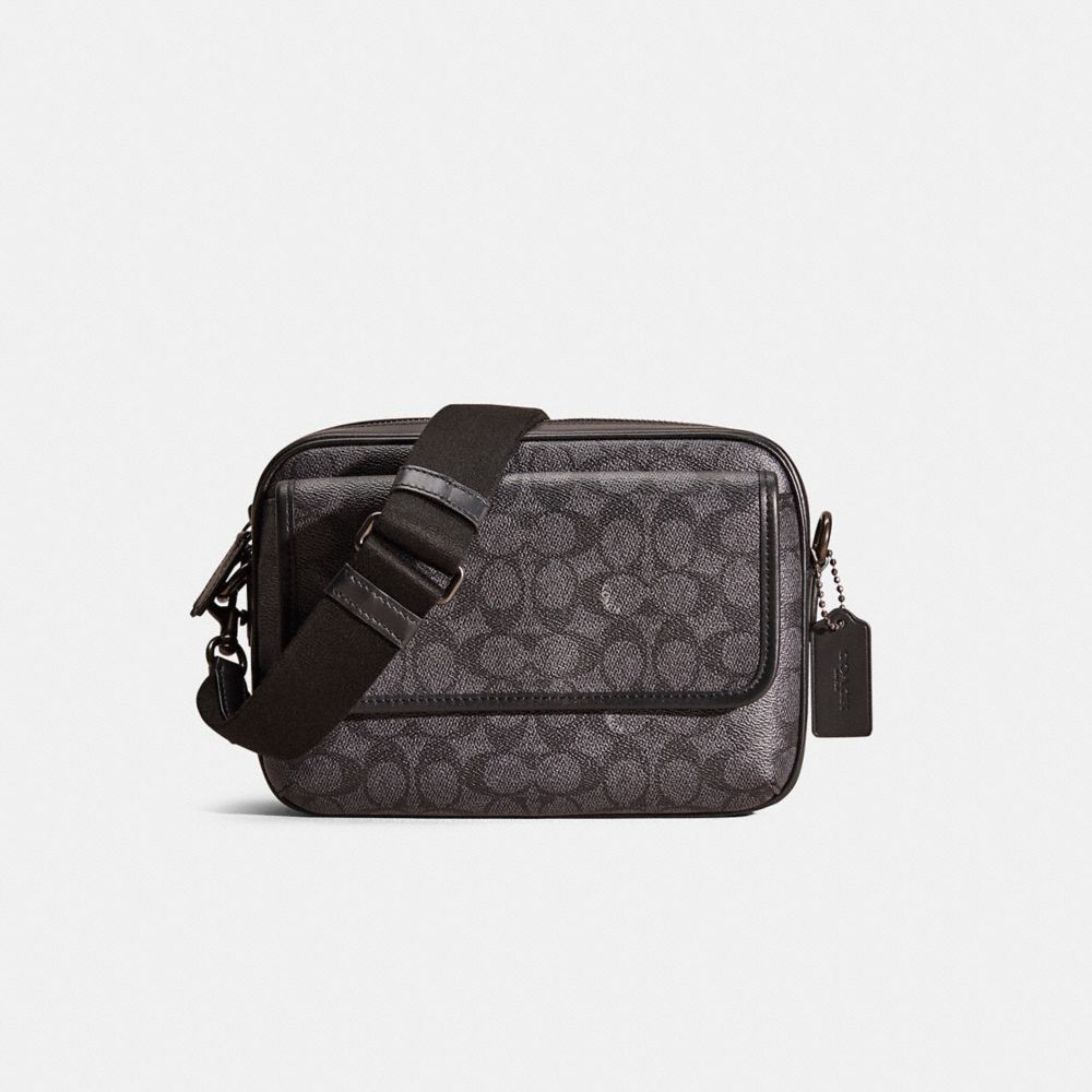 Restored Charter Flap Crossbody 24 In Signature Canvas