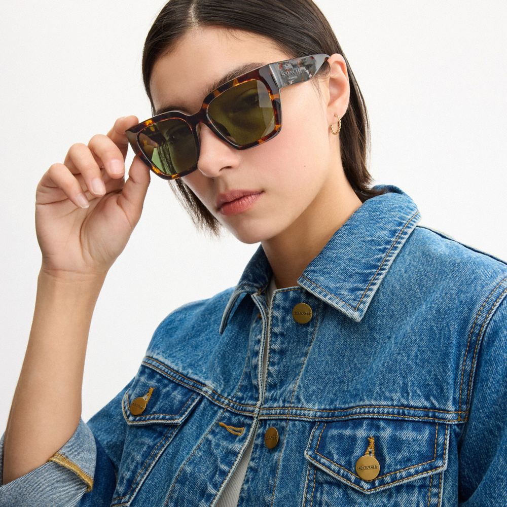 Oversized Cat Eye Sunglasses
