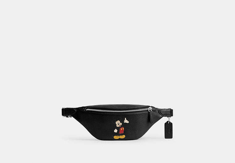 Disney X Coach Charter Belt Bag 7 With Mickey Mouse