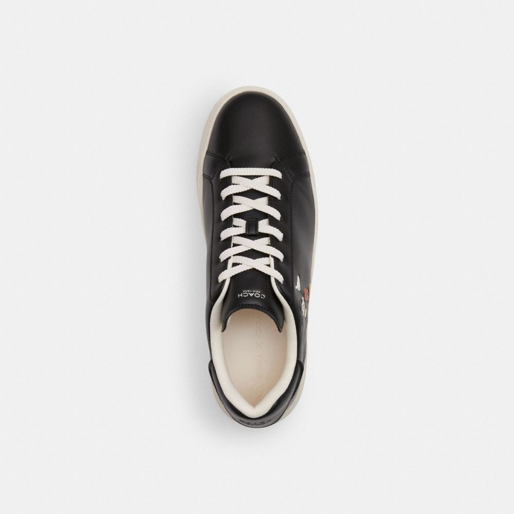 Disney X Coach High Line Sneaker With Mickey Mouse