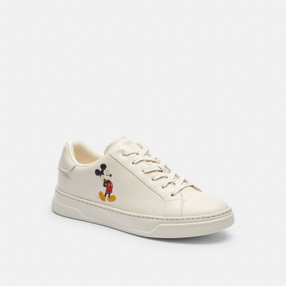 Disney X Coach High Line Sneaker With Mickey Mouse