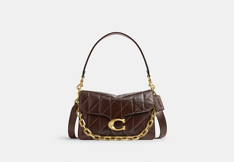 Chain Tabby Shoulder Bag With Quilting