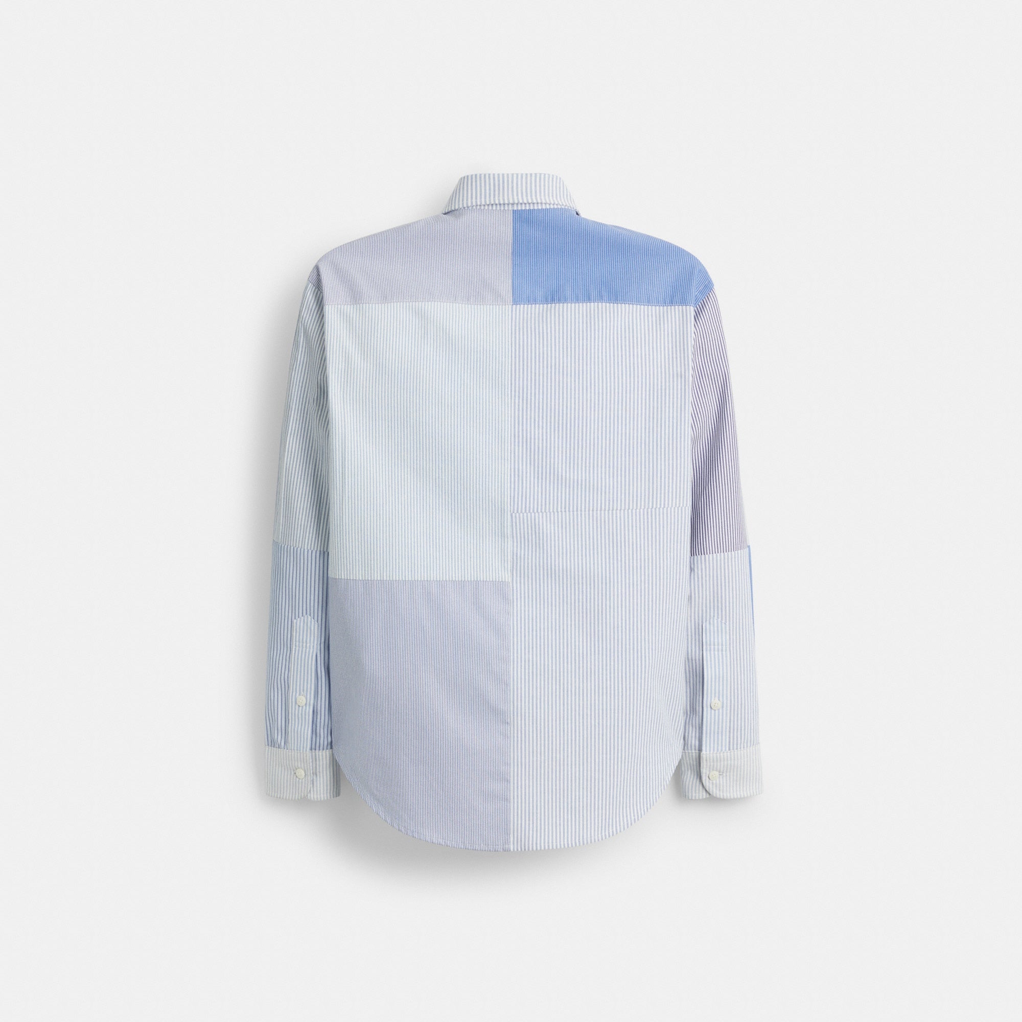 Patchwork Striped Shirt