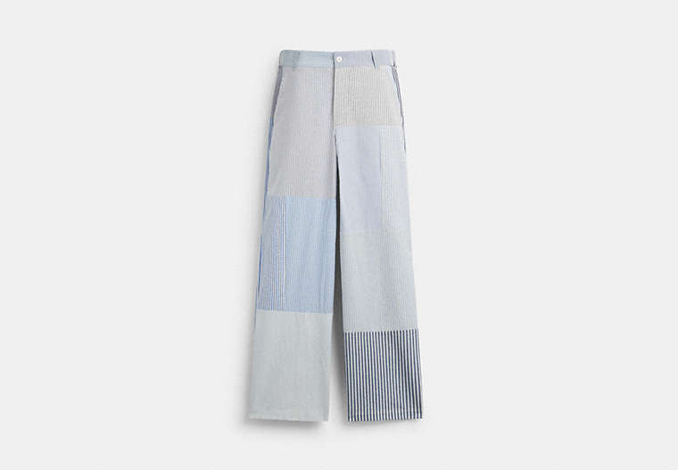Patchwork Striped Pants