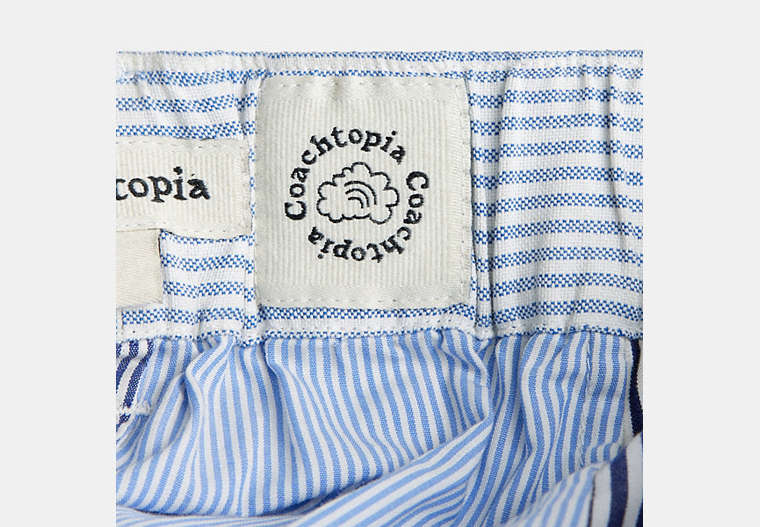 Patchwork Striped Pants