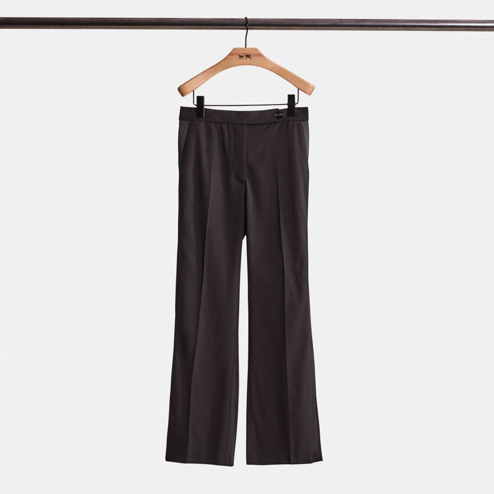 Restored Tuxedo Flare Trousers