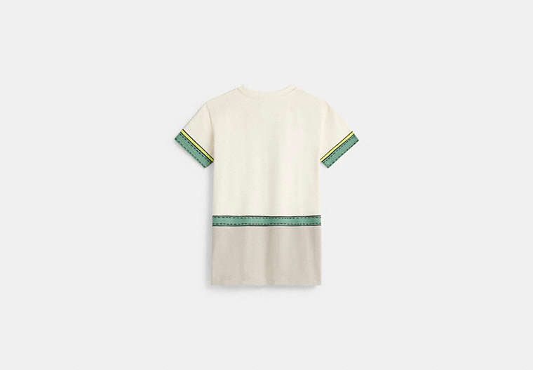Restored Trompe L'oeil Belted T-Shirt