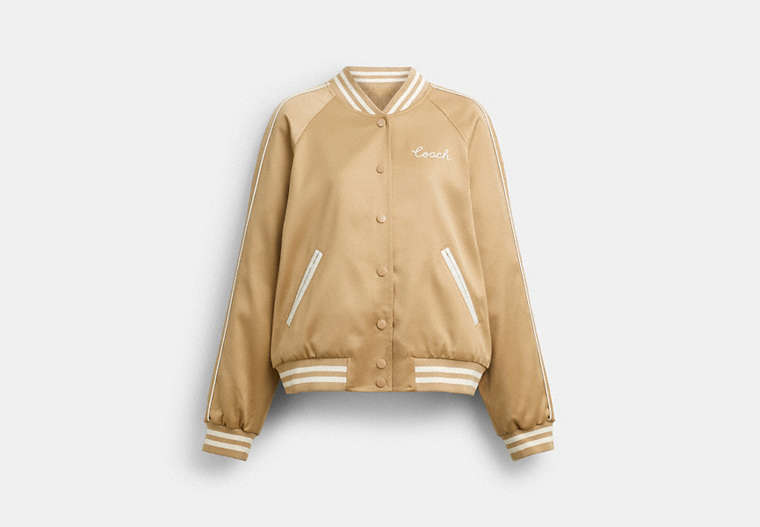 Reversible Signature Souvenir Varsity Jacket