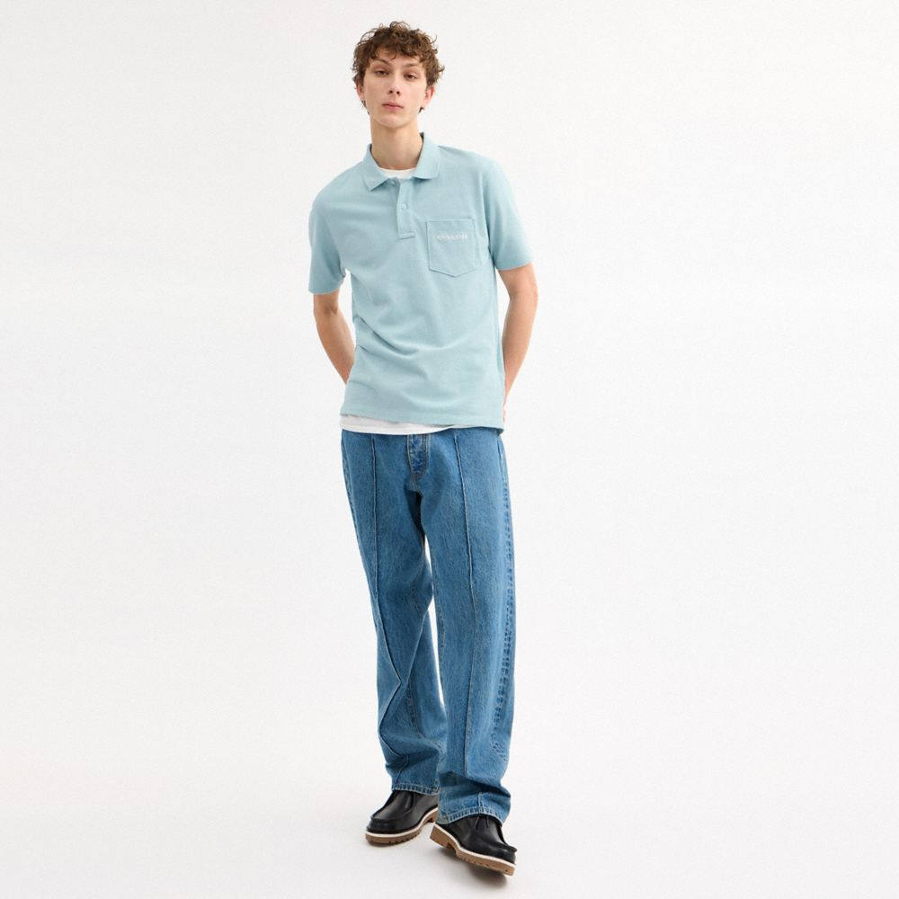 Pocket Polo In Organic Cotton