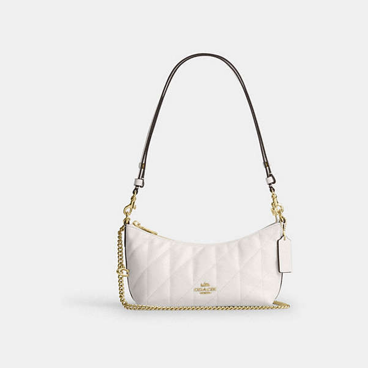 Caitlin Shoulder Bag With Quilting And Charm