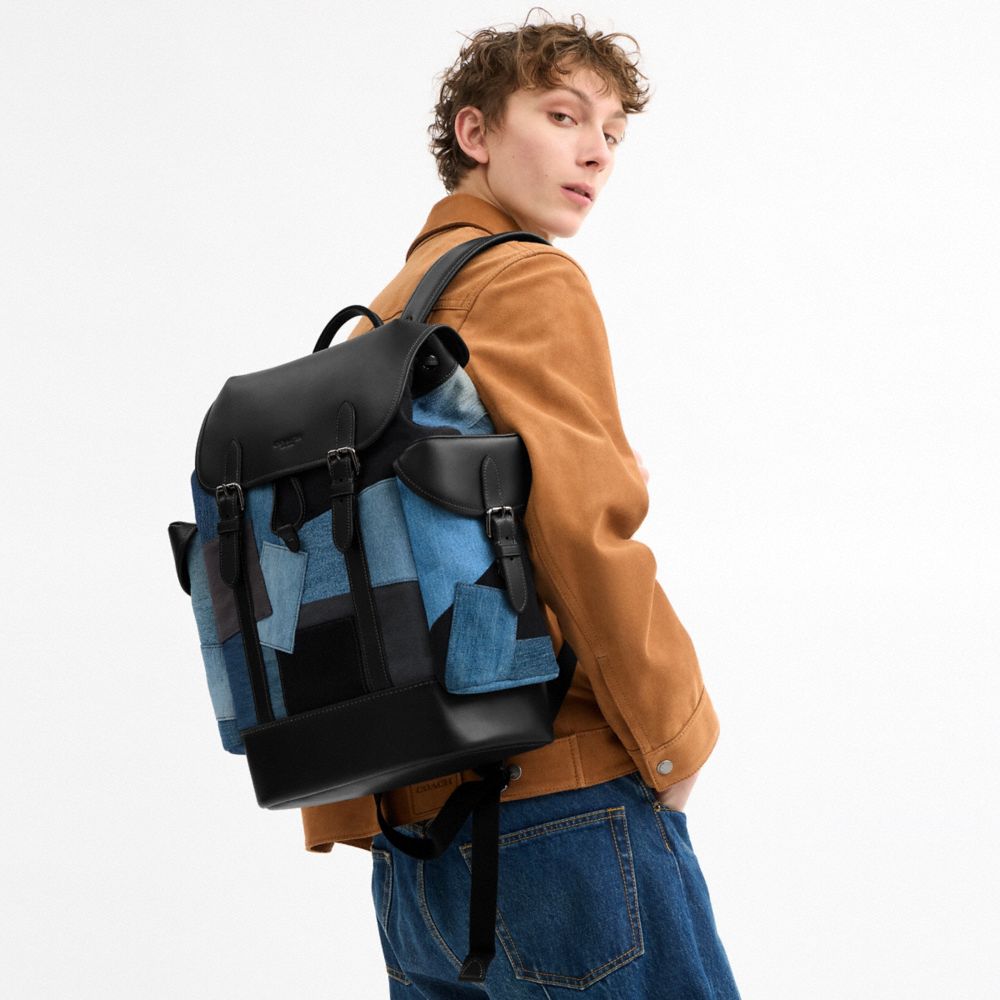 Hitch Backpack With Patchwork