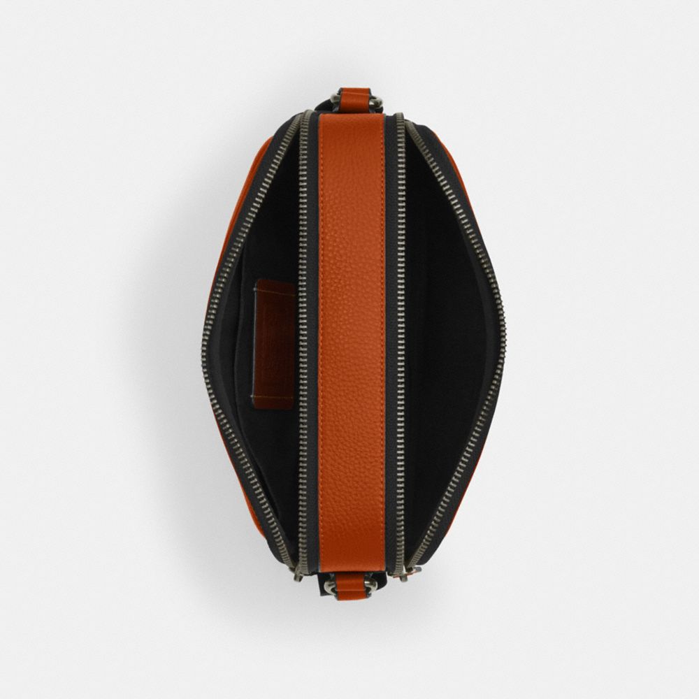 Graham Crossbody Bag With Varsity Motif