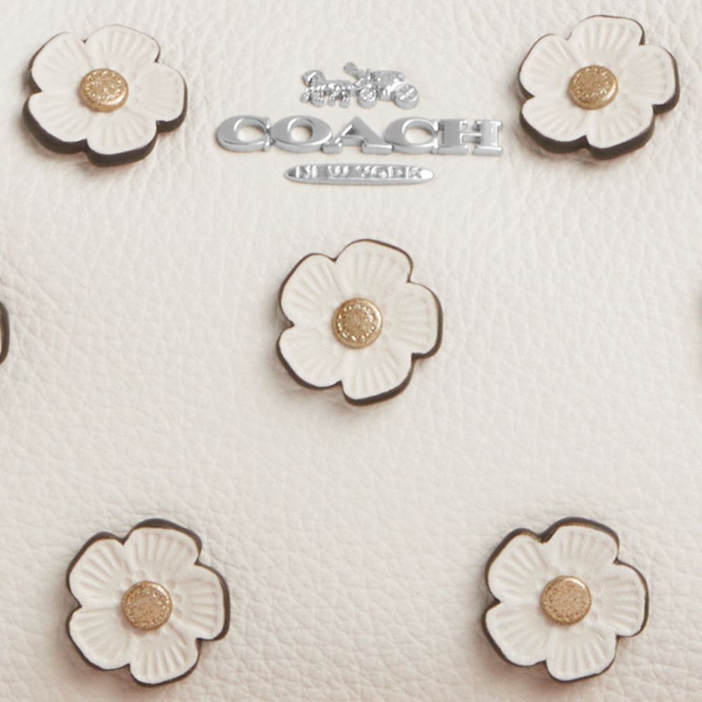 Teri Mini Crossbody Bag With Floral Applique