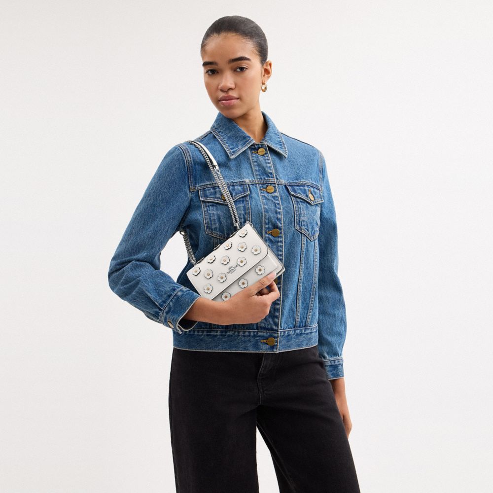 Mini Klare Crossbody Bag With Floral Applique